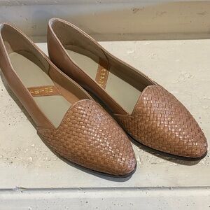 Women’s Size 9 Vintage Sabree Made in Brazil Leather Loafer Shoes
